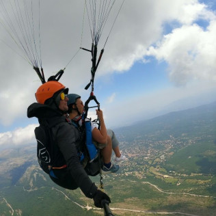 Baptême de l’Air en Parapente (Saint-Vallier-de-Thiey, Alpes-Maritimes - 06)