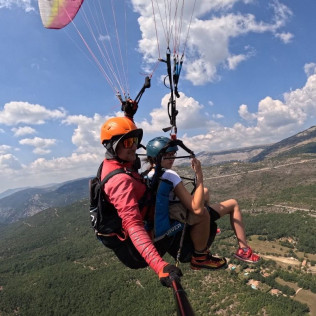 Baptême de l’Air en Parapente (Saint-Vallier-de-Thiey, Alpes-Maritimes - 06)