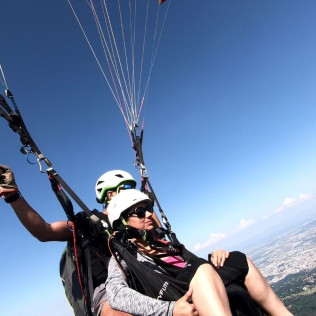 Baptême de l’Air en Parapente Biplace (Clermont-Ferrand, Puy-de-Dôme- 63)