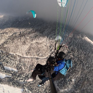 Baptême de l’Air en Parapente sur le Lac d’Annecy (Doussard, Haute-Savoie- 74)