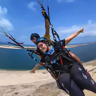 Vol en Parapente de 20min avec Vidéo 360° sur la Dune du Pilat (La-Teste-de-Buch, Gironde - 33)