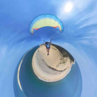 Vol en Parapente de 20min avec Vidéo 360° sur la Dune du Pilat (La-Teste-de-Buch, Gironde - 33)