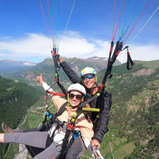 Vol en Parapente : Tour de Vallée (Orcières, Hautes-Alpes - 05)