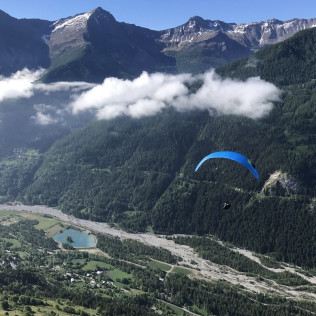 Vol en Parapente Ascendance (Orcières, Hautes-Alpes - 05)