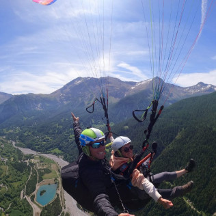 Vol en Parapente Ascendance (Orcières, Hautes-Alpes - 05)