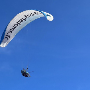 Formule 2 Vols en Parapente Biplace (Orcines, Puy-de-Dôme - 63)