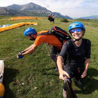 Vol en parapente avec vidéo (Huesca, Espagne)