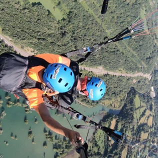 Vol en parapente avec vidéo (Huesca, Espagne)