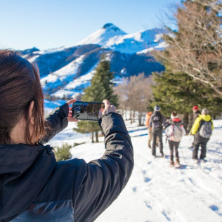 Sortie Nature et Découverte en Raquettes à Neige (Laveissière, Cantal - 15)