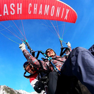 Vol Sensation XL en Parapente avec Initiation au Pilotage et Acrobatie (Chamonix-Mont-Blanc, Haute-Savoie - 74)