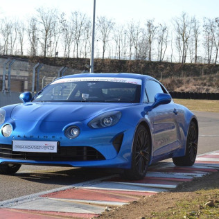 Conduite en Alpine A110S sur Route (Gueberschwihr, Haut-Rhin - 68)