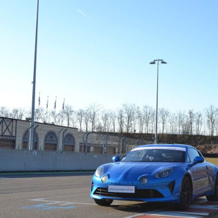 Conduite en Alpine A110S sur Route (Gueberschwihr, Haut-Rhin - 68)
