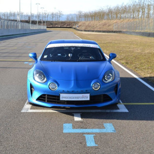 Conduite en Alpine A110S sur Route (Gueberschwihr, Haut-Rhin - 68)