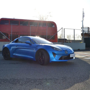 Conduite en Alpine A110S sur circuit (Biltzheim, Haut-Rhin - 68)