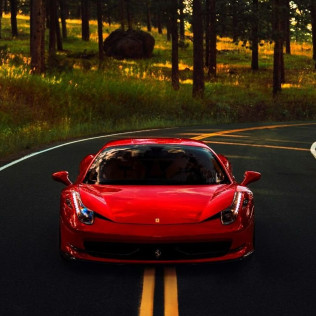 Pilotage de Ferrari 458 sur Route avec JB Emeric (Aubagne, Bouches-du-Rhône - 13)