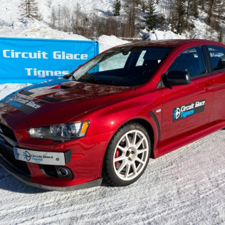Cours de Pilotage sur Glace en Twingo avec Baptême Evo X, Quad et Buggy (Tignes, Savoie - 73)