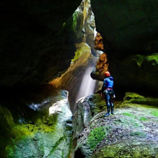Canyoning Sensation au Canyon des Moules Marinières (Isère - 38)