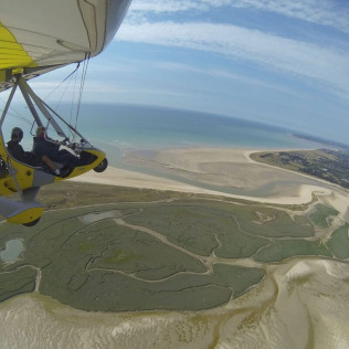 Baptême de l'Air en ULM (Bréville-sur-Mer, Manche - 50)