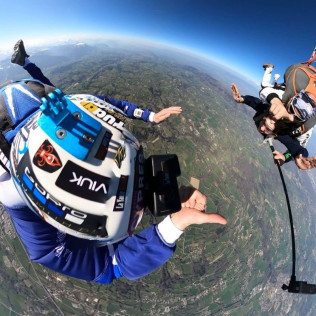 Saut en Parachute Tandem avec Option Photos et Vidéos à Megève ou Morzine (Viuz en Sallaz, Haute-Savoie - 74)