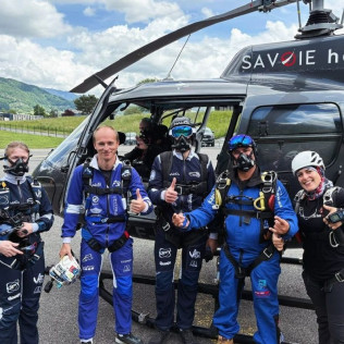 Saut en Parachute Tandem avec Option Photos et Vidéos à Megève ou Morzine (Viuz en Sallaz, Haute-Savoie - 74)