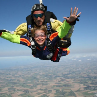 Saut en Parachute Tandem avec Vidéo Embarquée (Le Havre, Normandie - 76)