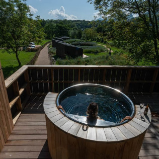Séjour Insolite : 2 Nuits dans la Cabane HAPA avec Accès au Bain Nordique chez Kokoni K-Banes Posées (Arette, Pyrénées-Atlantiques - 64)
