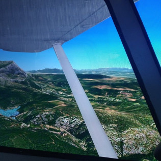 Simulateur de Vol Avion de Tourisme Cessna 172 (Aix-en-Provence, Bouches-du-Rhône - 13)