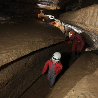 Spéléologie dans la Grotte de Siech ou la Grotte de Vicdessos (Ariège - 09)