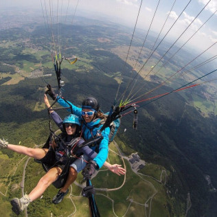 Formule 2 Vols en Parapente Biplace (Orcines, Puy-de-Dôme - 63)