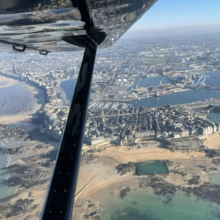 Vol en ULM (Saint-Malo/Dinard, Côte d'Emeraude et Baie du Mont Saint Michel, Ille-et-Vilaine - 35)