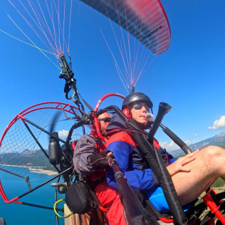 Vol Contemplation en Paramoteur (Tallard, Hautes-Alpes - 05)