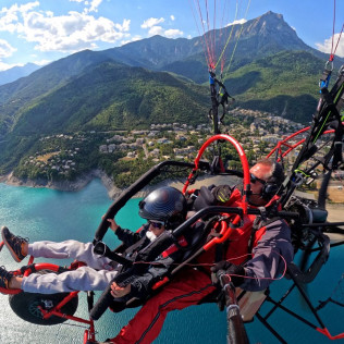 Vol Contemplation en Paramoteur (Tallard, Hautes-Alpes - 05)