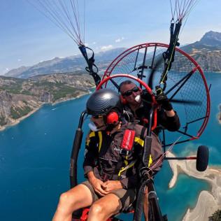 Vol Contemplation en Paramoteur (Tallard, Hautes-Alpes - 05)
