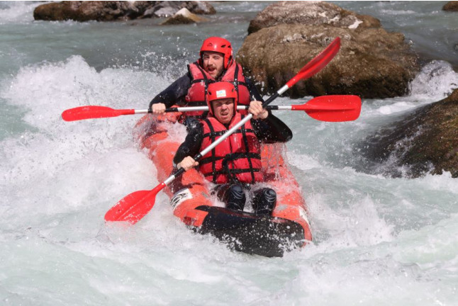 Canoë Gonflable : Hot dog à choisir parmi différentes rivières (Hautes-Alpes - 05)