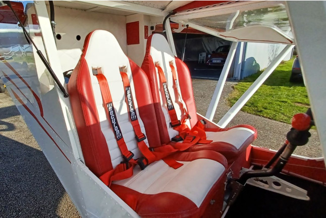 Baptême de l'air en ULM dans le Golfe du Morbihan, à l'Île de Houat, à Carnac ou à Quiberon (Monterblanc, Morbihan - 56)