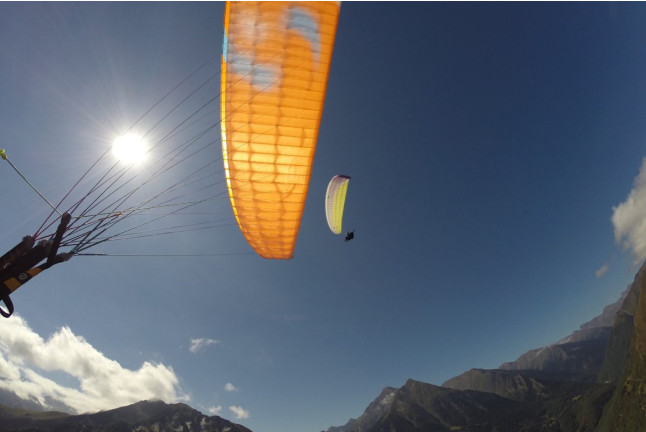 Baptême de l'Air en Parapente (Chabottes, Hautes-Alpes - 05)