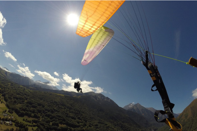 Baptême en Parapente Hiver avec Promenade (Orcières-Merlette, Hautes-Alpes - 05)