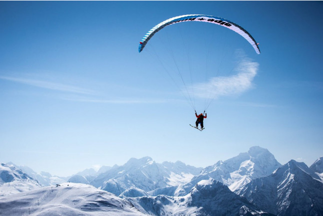 Baptême de Parapente dans les Trois Vallées (Courchevel, Savoie - 73)
