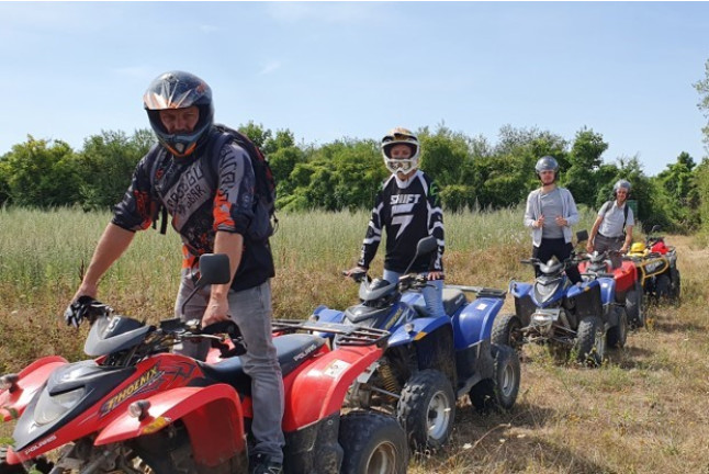 Randonnée Découverte en Quad (Boutervilliers, Essonne - 91)