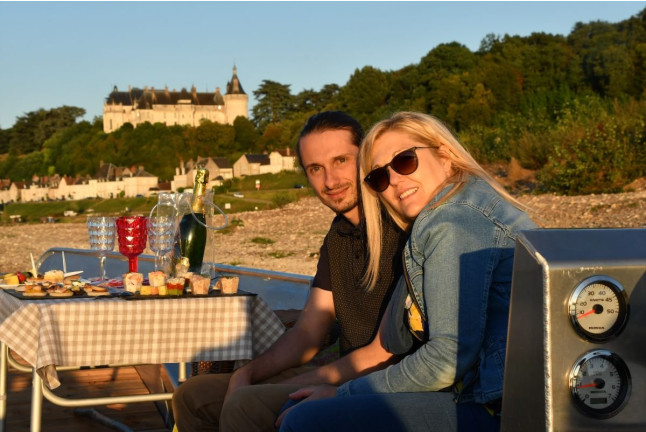 Apéro en Bateau sur la Loire (Chouzy-sur-Cisse, Loir-et-Cher- 41)