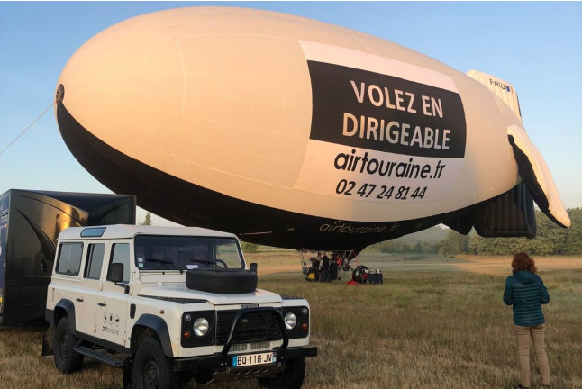 Vol en Dirigeable au départ de Chenonceaux (Indre-et-Loire - 37)