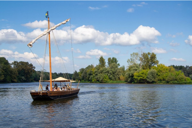 Balade “Pique-nique” en Bateau sur la Loire (Sigloy, Loiret- 45)