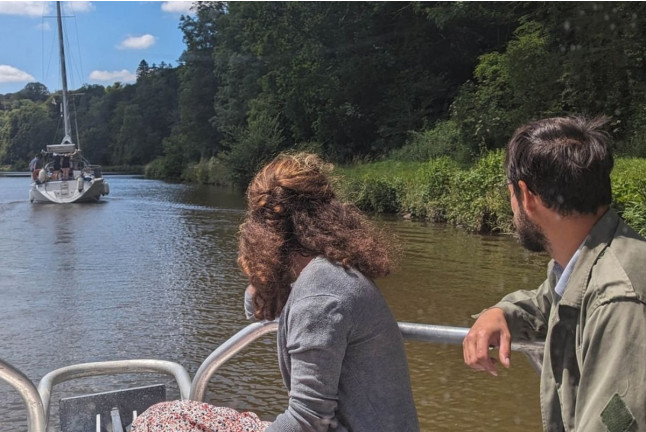 Balade en Bateau sur le Canal d’Ille-et-Rance (Saint-Samson-sur-Rance, Côtes-d'Armor - 22)