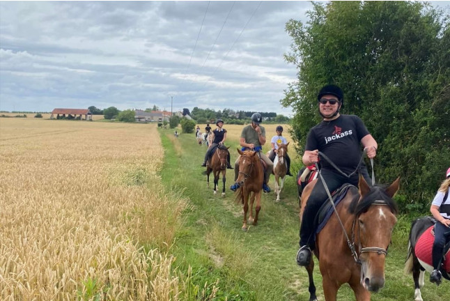 Balade à Cheval au Poney Club Le Cheyenne (Seine-et-Marne, Île-de-France- 77)