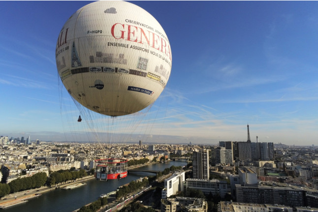 Billets Vol en montgolfière Paris : Billet non daté (Paris, Île-de-France - 75)