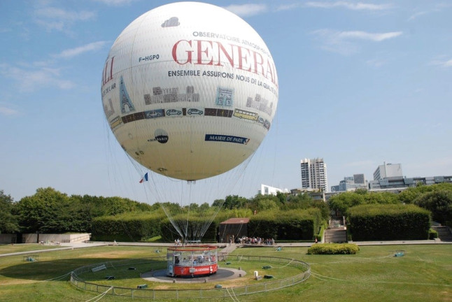 Billets Vol en montgolfière Paris : Billet non daté (Paris, Île-de-France - 75)