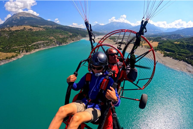 Vol Panoramique en Paramoteur (Tallard, Hautes-Alpes - 05) 