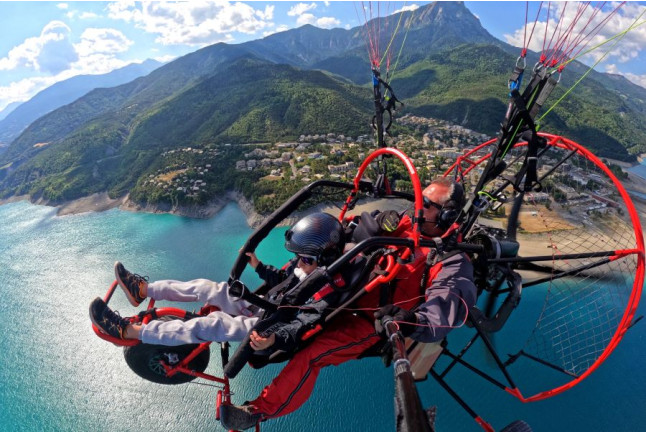 Vol Panoramique en Paramoteur (Tallard, Hautes-Alpes - 05) 