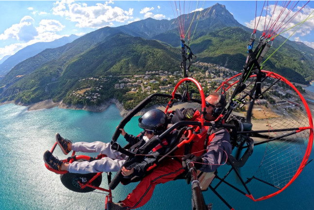 Vol Découverte en Paramoteur (Tallard, Hautes-Alpes - 05) - Enfant de 6 à 12 ans 