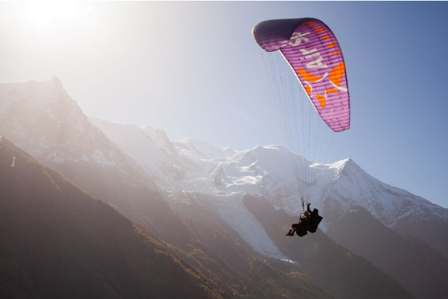 Baptême de l’Air en Parapente au dessus du Plan de l’Aiguille et Planpraz (Chamonix-Mont-Blanc, Haute-Savoie - 74)